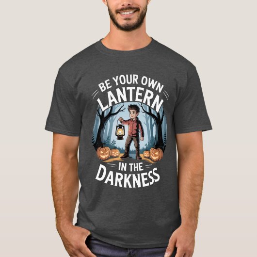 Wees je eigen lantaarn Halloween T-shirt (Voorkant)