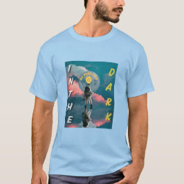 Wees je eigen licht in het duistere ontwerp t shir t-shirt