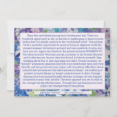 Wees je eigen mooie bevestigende Kaart (Achterkant)