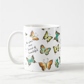 Wees je eigen mooie vlinders koffiemok (Links)