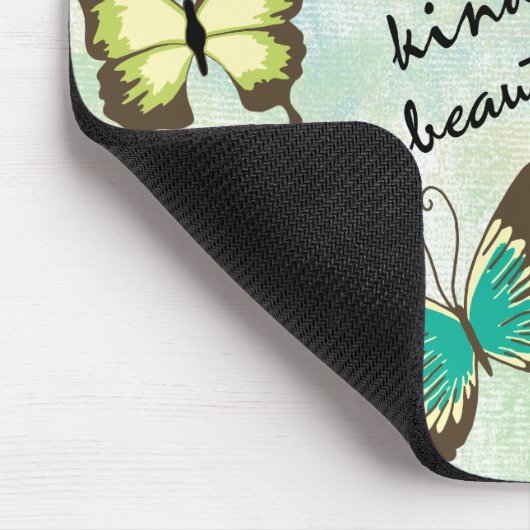 Wees je eigen mooie vlinders muismat (Hoek)