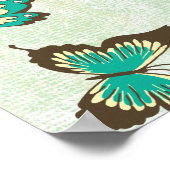 Wees je eigen mooie vlinders poster (Hoek)