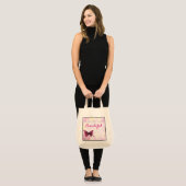 Wees je eigen mooie Waterverf voor citaten Tote Bag (Voorkant (model))