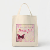 Wees je eigen mooie Waterverf voor citaten Tote Bag (Voorkant)