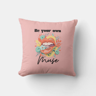 Wees je eigen muze, Self-Love Quote Kussen