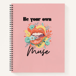 Wees je eigen muze, Self-Love Quote Notitieboek