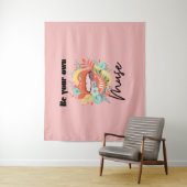 Wees je eigen muze, Self-Love Quote Wandkleed (In situ)