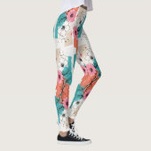 Wees je eigen ontwerp, trendy vrouwen ontwerp leggings (Rechts)