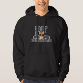 Wees je eigen reden – Schattig konijn Motiverend Hoodie