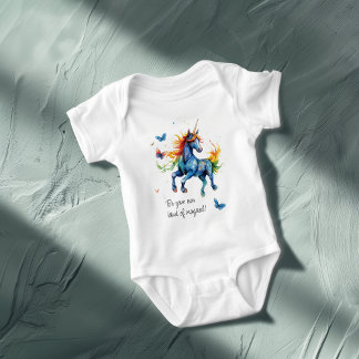 Wees je eigen soort magisch - Eenhoorn Romper