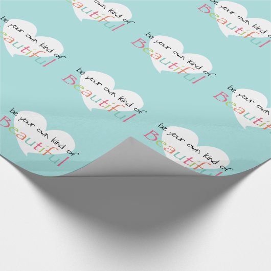 Wees je eigen soort mooi cadeaupapier (Hoek)