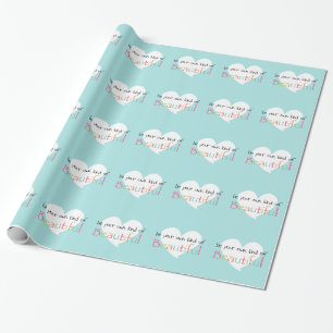 Wees je eigen soort mooi cadeaupapier
