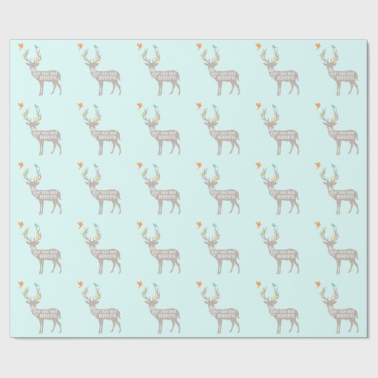 Wees je eigen soort mooi cadeaupapier (Vlak)