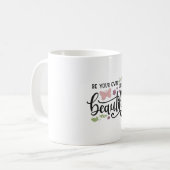 Wees je eigen soort mooi koffiemok (Voorkant links)