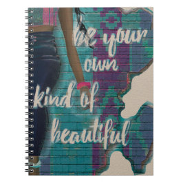 Wees je eigen soort mooi notitieboek