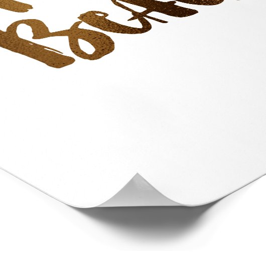 Wees je eigen soort mooi poster (Hoek)