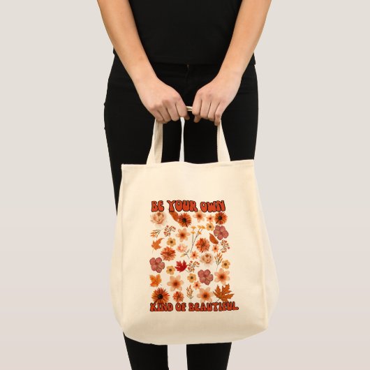 Wees je eigen soort mooi tote bag (Voorkant (product))