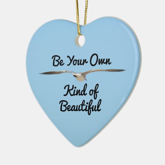 Wees je eigen soort mooie Keepasje Keramisch Ornament (Links)