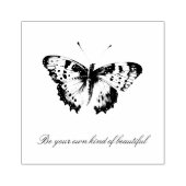 Wees je eigen soort vlinder rubberstempel (Afrduk)