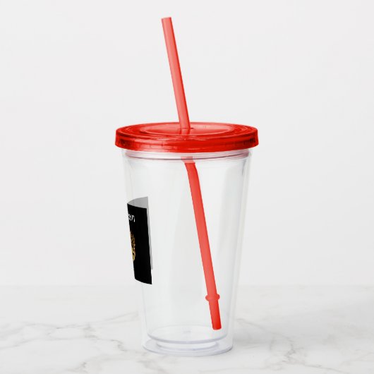 Wees je eigen zelf acryl drinkbeker (Links)