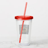 Wees je eigen zelf acryl drinkbeker (Achterkant)