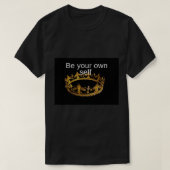 Wees je eigen zelf t-shirt (Design voorkant)