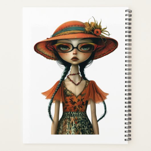 Wees je eigenzinnige grillige vrouw planner (Achterkant)