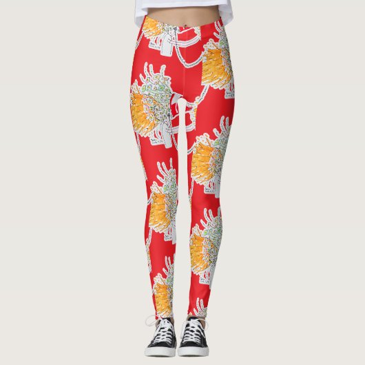 Wees je grootste fan leggings (Voorkant)