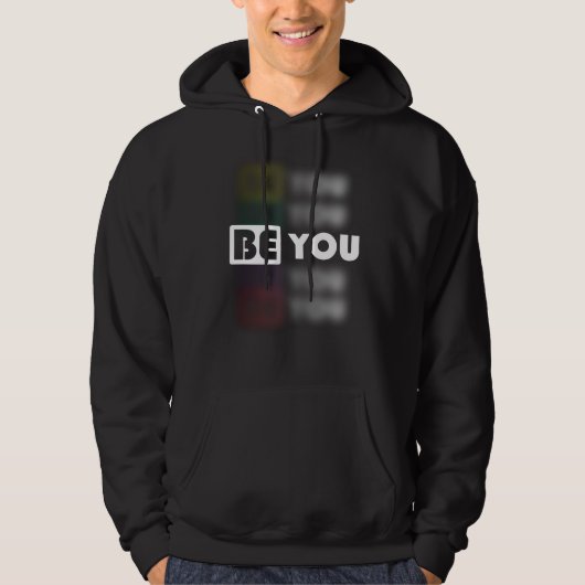 Wees je inspirerend hoodie (Voorkant)