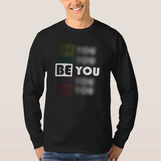 Wees je inspirerend t-shirt (Voorkant)