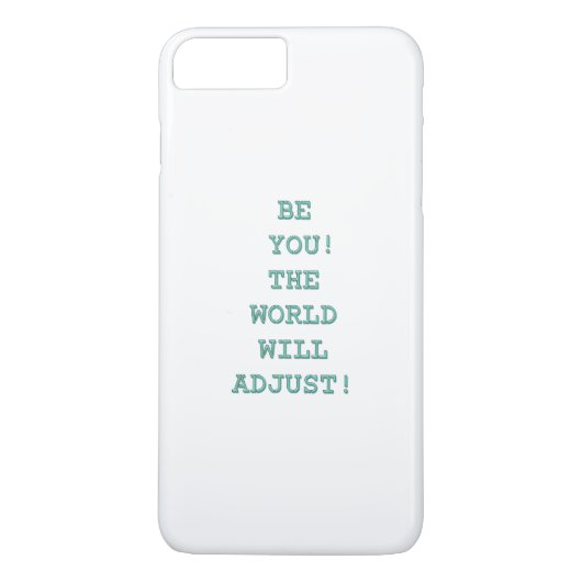 Wees je inspirerend tekst Case-Mate iPhone case (Achterkant)