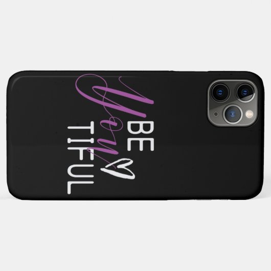 Wees je mooie citaatjes Case-Mate iPhone case (Achterkant (horizontaal))