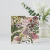 Wees je mooie zelf platte Wenskaart (Staand voorkant)