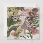 Wees je mooie zelf platte Wenskaart (Voorkant)