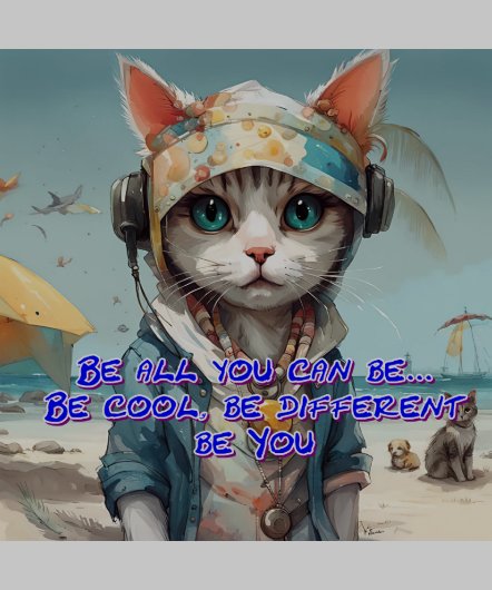 Wees je motivatie t-shirt (Kraag)