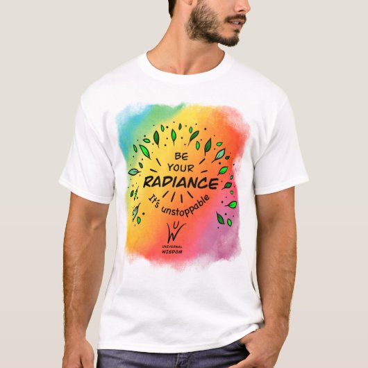 Wees je regenboogboom t-shirt (Voorkant)