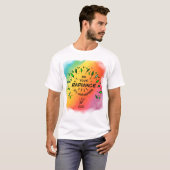 Wees je regenboogboom t-shirt (Voorkant volledig)