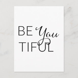 Wees je tiful - Inspirerend Kaart