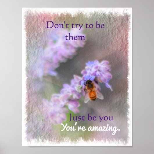 Wees je verbazingwekkende Poster (Voorkant)