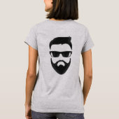 Wees je ware drijvende Inspirerend klauw T-shirt (Achterkant)