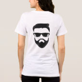 Wees je ware motivatie inspirerend shirt (Achterkant)