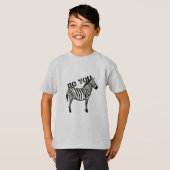 Wees je Zebra grafisch T-shirt (Voorkant volledig)