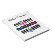 Wees je zielig en homo notitieblok (Schuin)