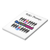 Wees je zielig en homo notitieblok (Linkerzijde)