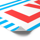 Wees jezelf altijd, typografische poster, poster (Hoek)
