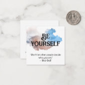 *~* WEES JEZELF AP62 Bob Goff Flat Note Kaart Notitiekaartje (Voorkant / Achterkant in situ)