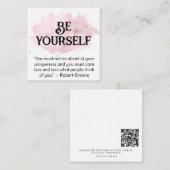 *~* WEES JEZELF AP62 Robert Greene Flat Note Kaart Notitiekaartje (Voorkant / Achterkant)