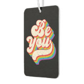 Wees jezelf! autoverfrisser luchtverfrisser (Links)