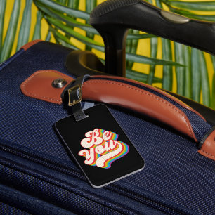 Wees jezelf! Bagage label