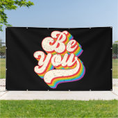 Wees jezelf! Banner (Buitenkant)